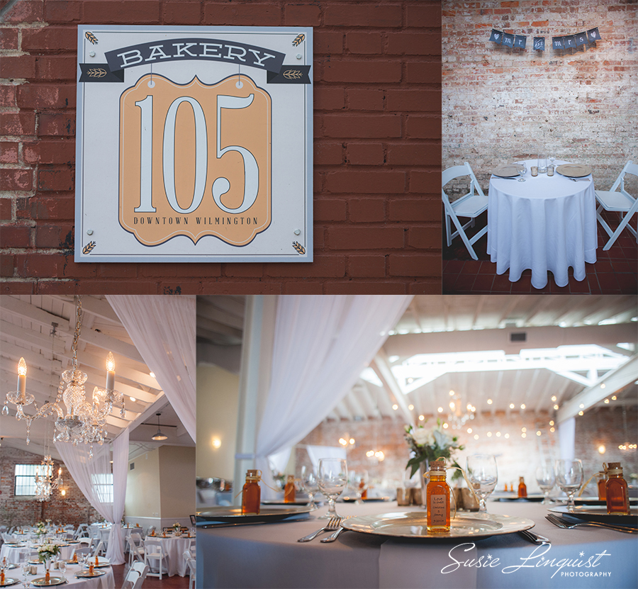 Shell Island Wedding with a Bakery 105 Reception